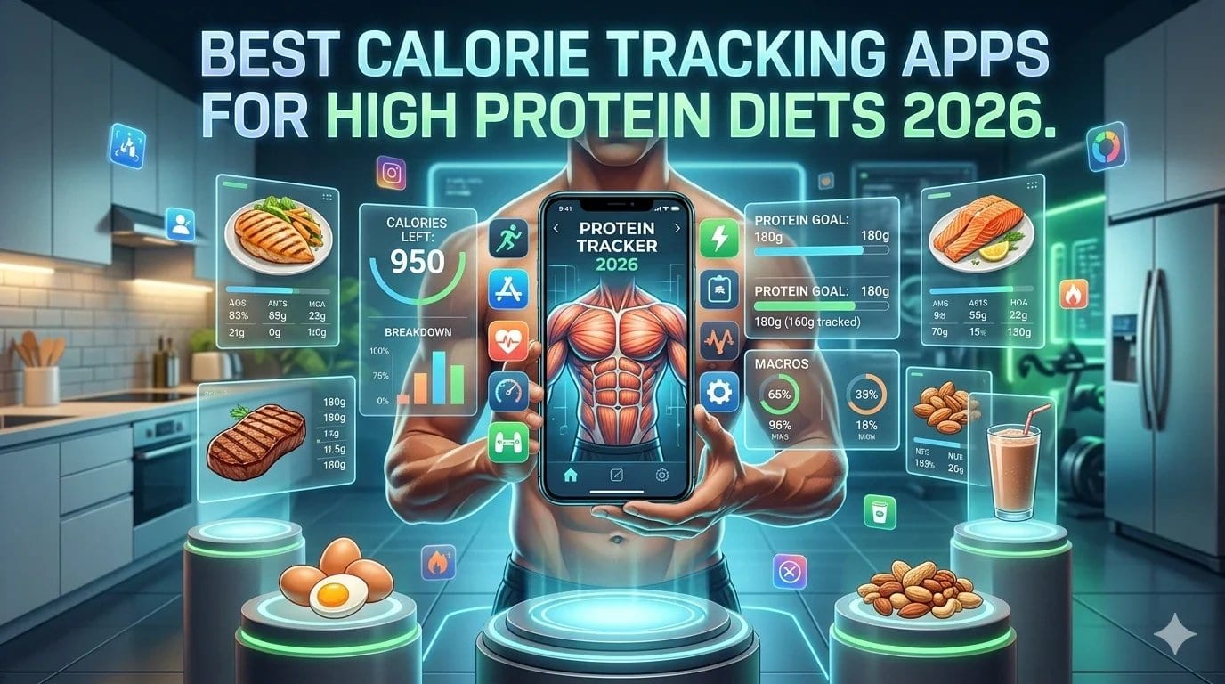 Best Calorie Tracker for High Protein Diets 2026: Top Apps Compared