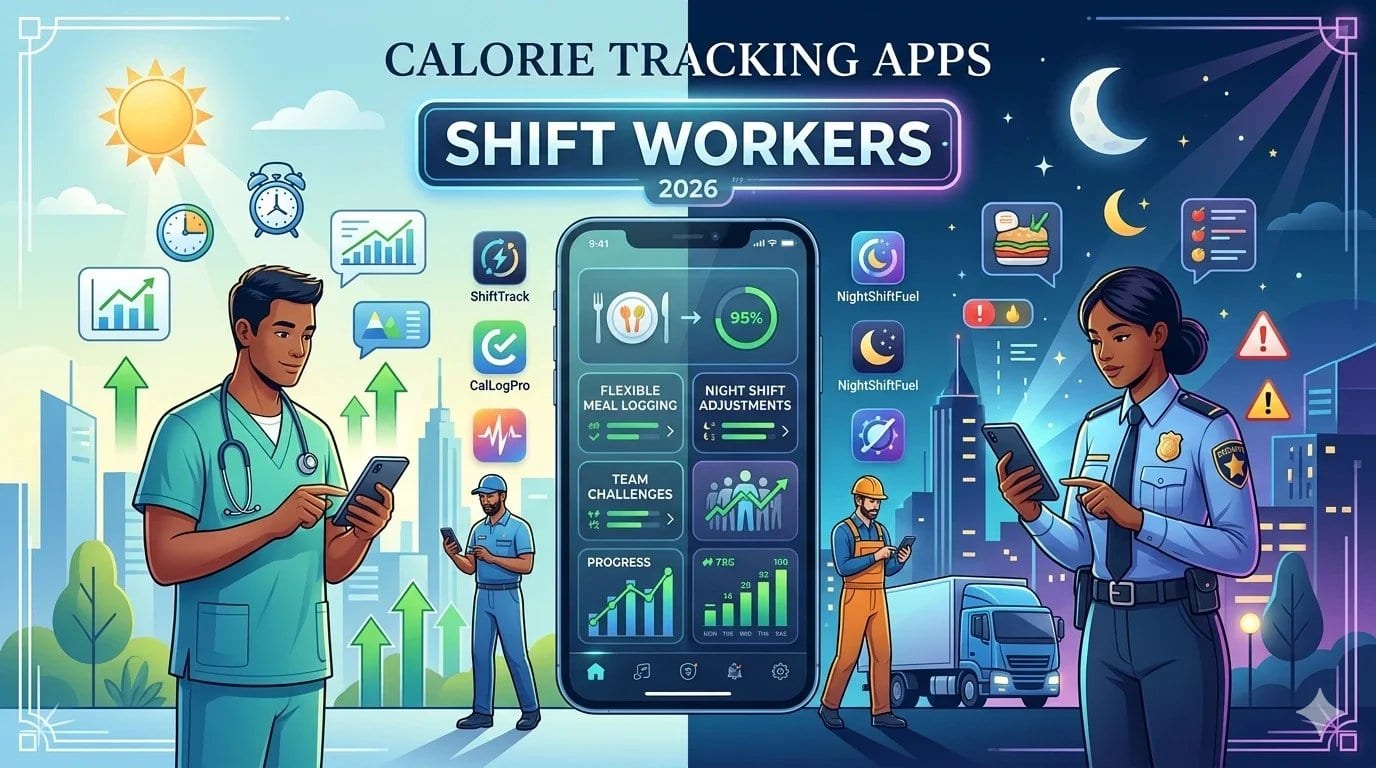 Best Calorie Tracker for Shift Workers 2026: Top Apps Compared