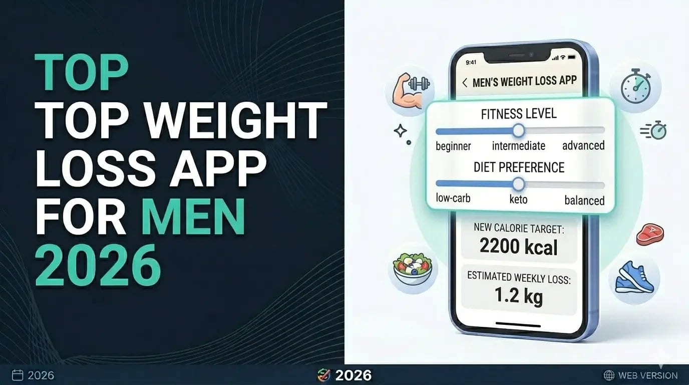 Best Weight Loss Apps for Men 2026