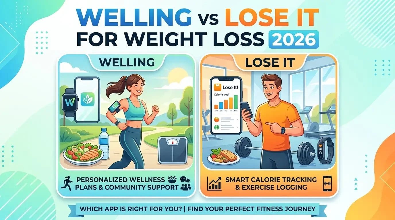Welling vs Lose It for Weight Loss 2026: Which App Gets Better Results?