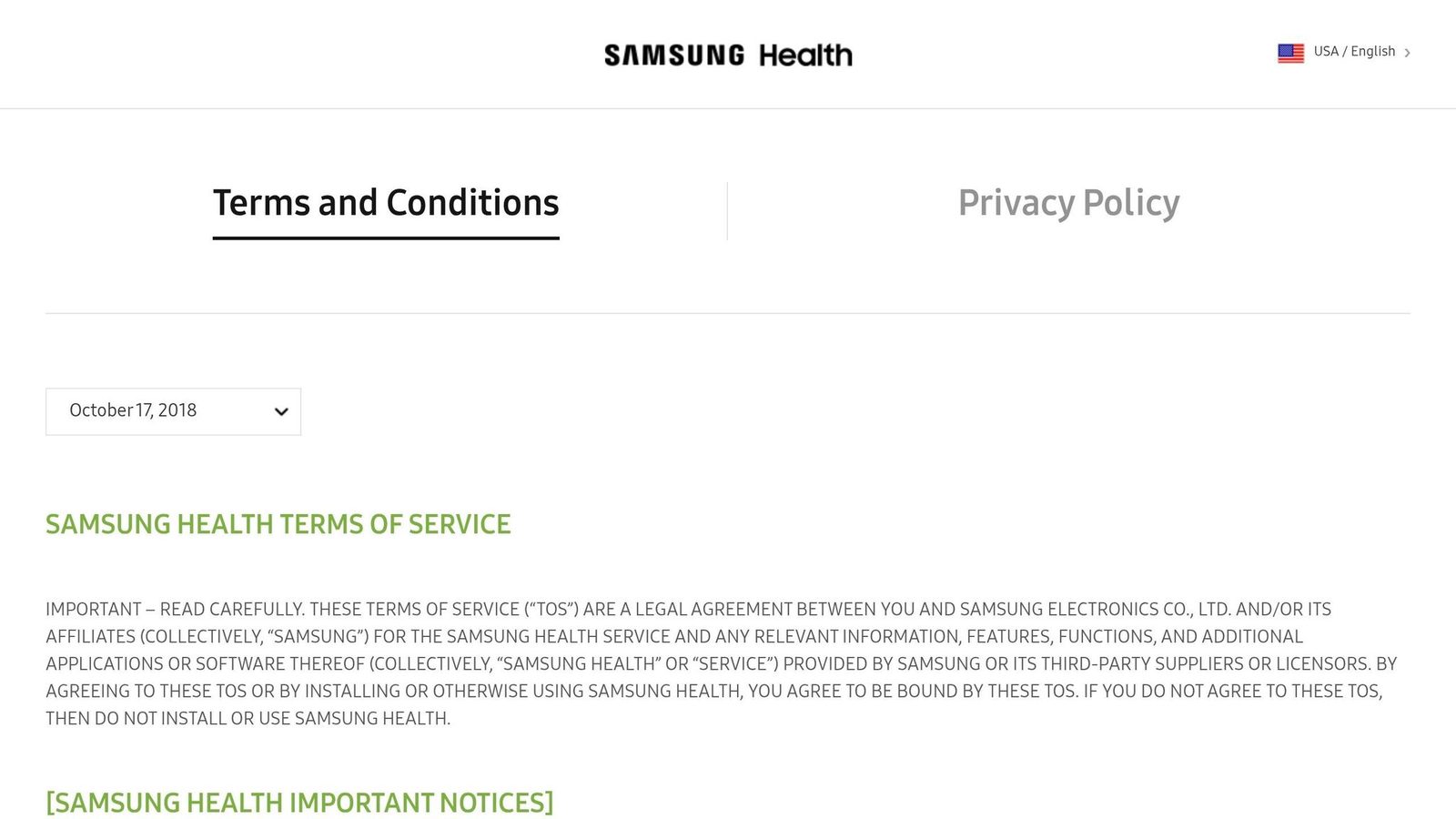 Samsung Health