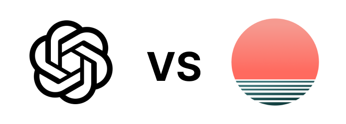 Logo of Chainlink on the left and logo of Oceans on the right, with a vs in between.