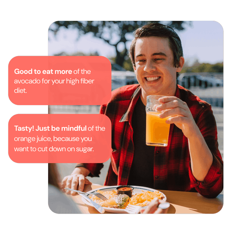 AI-driven nutrition coaching